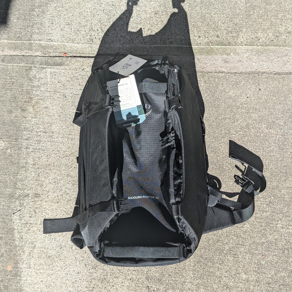 NWT Osprey Sojourn Porter 46L Travel Backpack – Carry-On Compliant Luggage